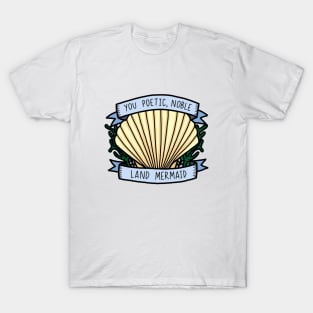 Poetic Noble Land Mermaid T-Shirt